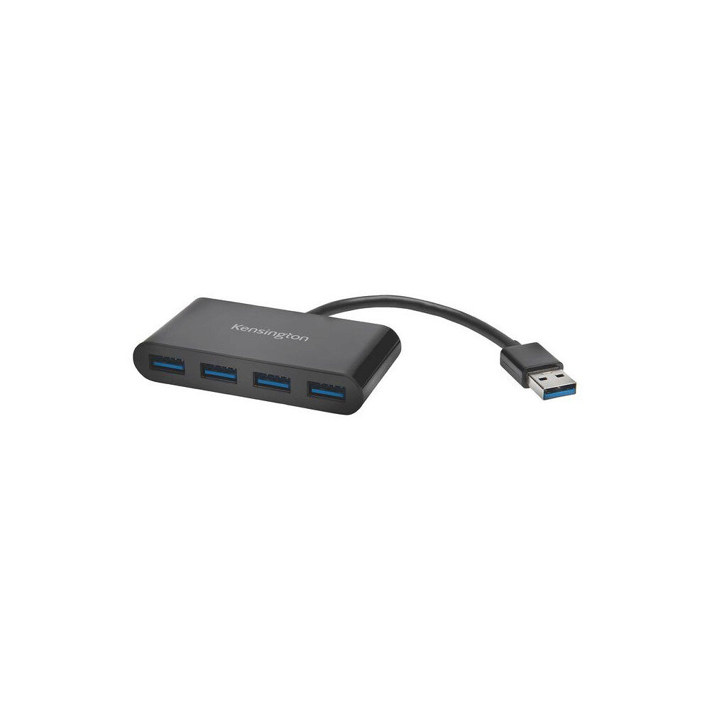 KENSINGTON Hub KENSINGTON USB 3.0 4-Port svart
