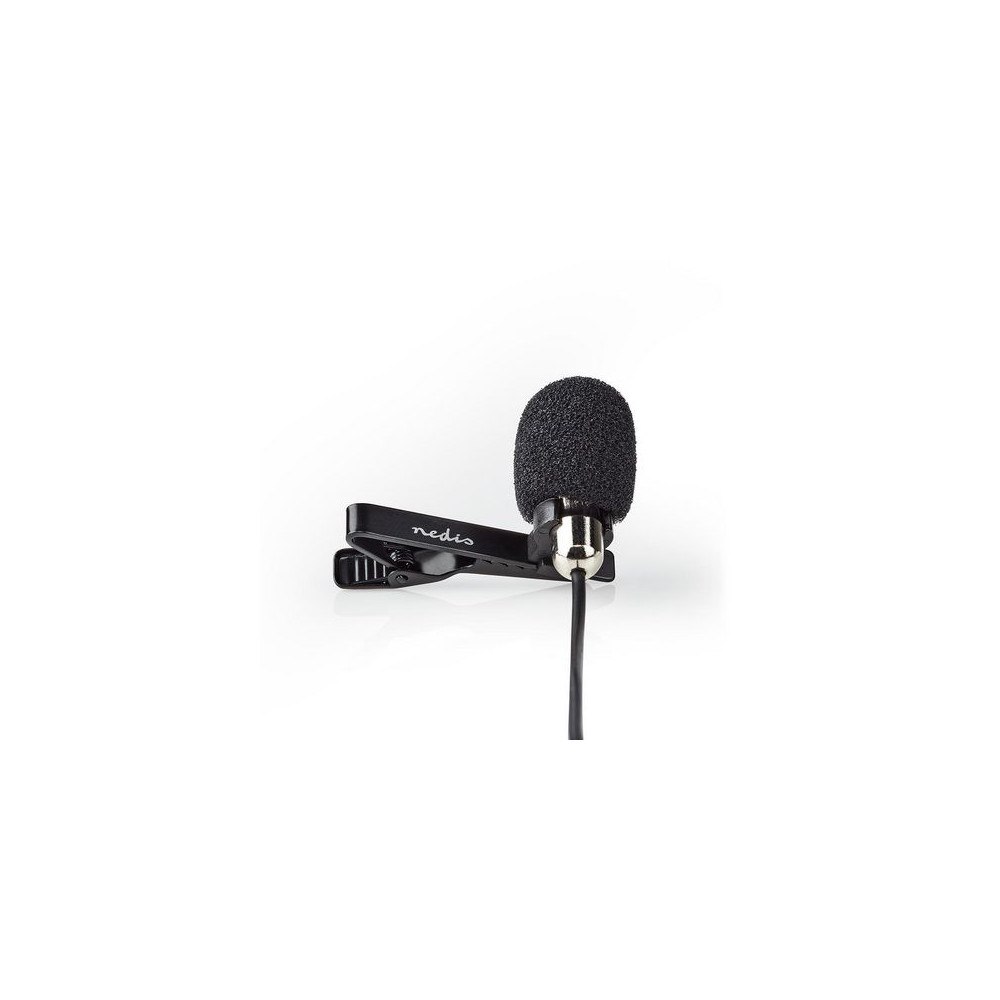 NEDIS Mikrofon NEDIS Klämma/Mygga 3,5 mm svart