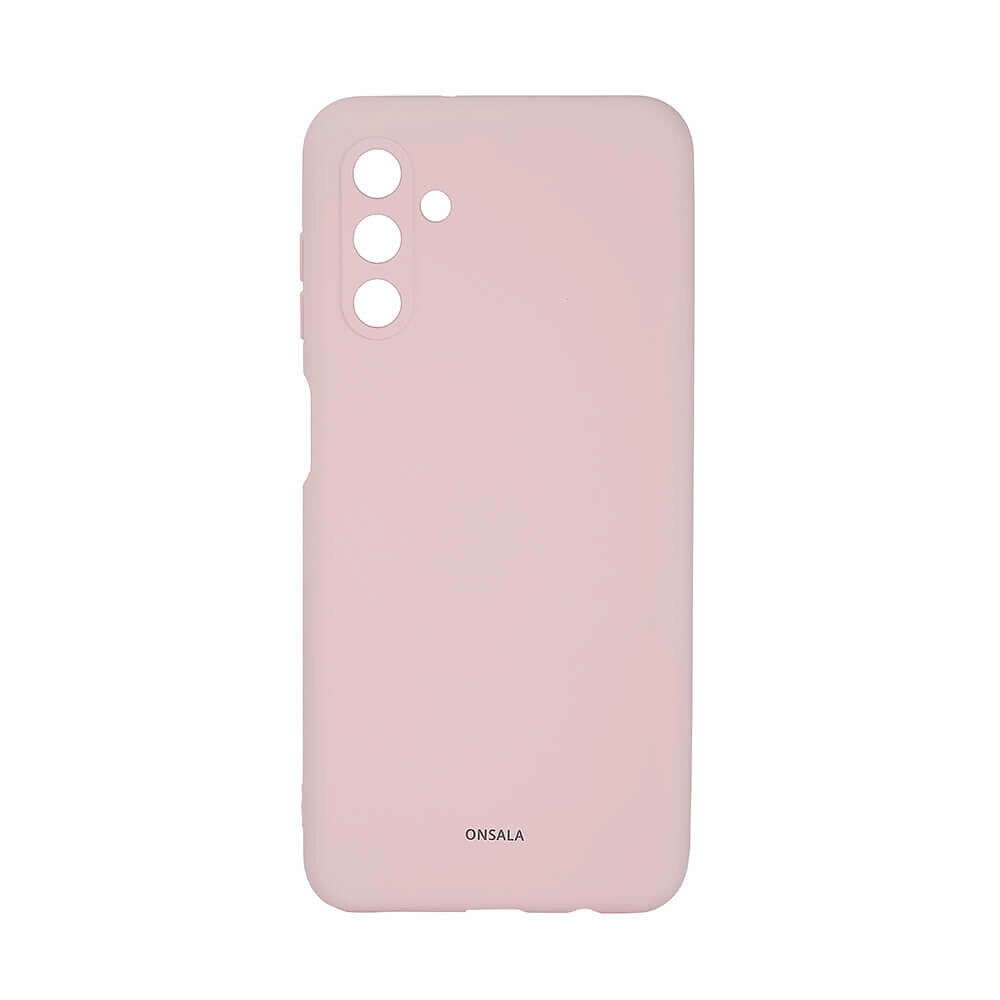 ONSALA Backcover Silicone Samsung A13 5G / A04s Chalk Pink