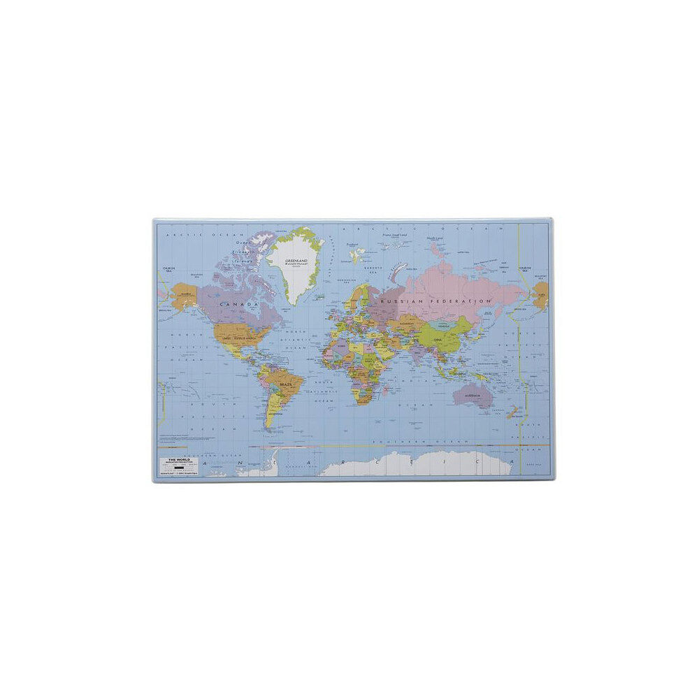 No Brand Skrivunderlägg Världsk. PP 58,5x38,5cm