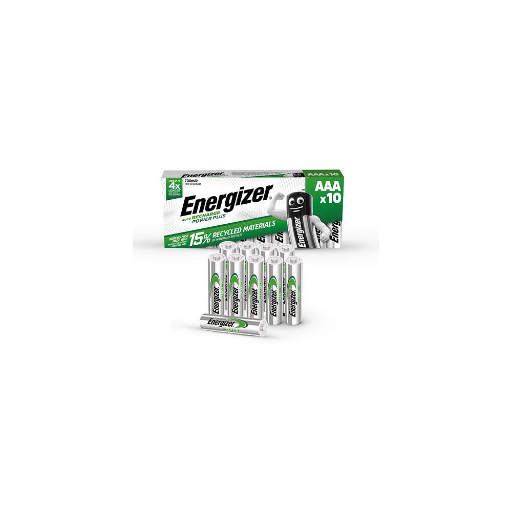 ENERGIZER Batteri Laddbar ENERGIZER P-P AAA 10/fp