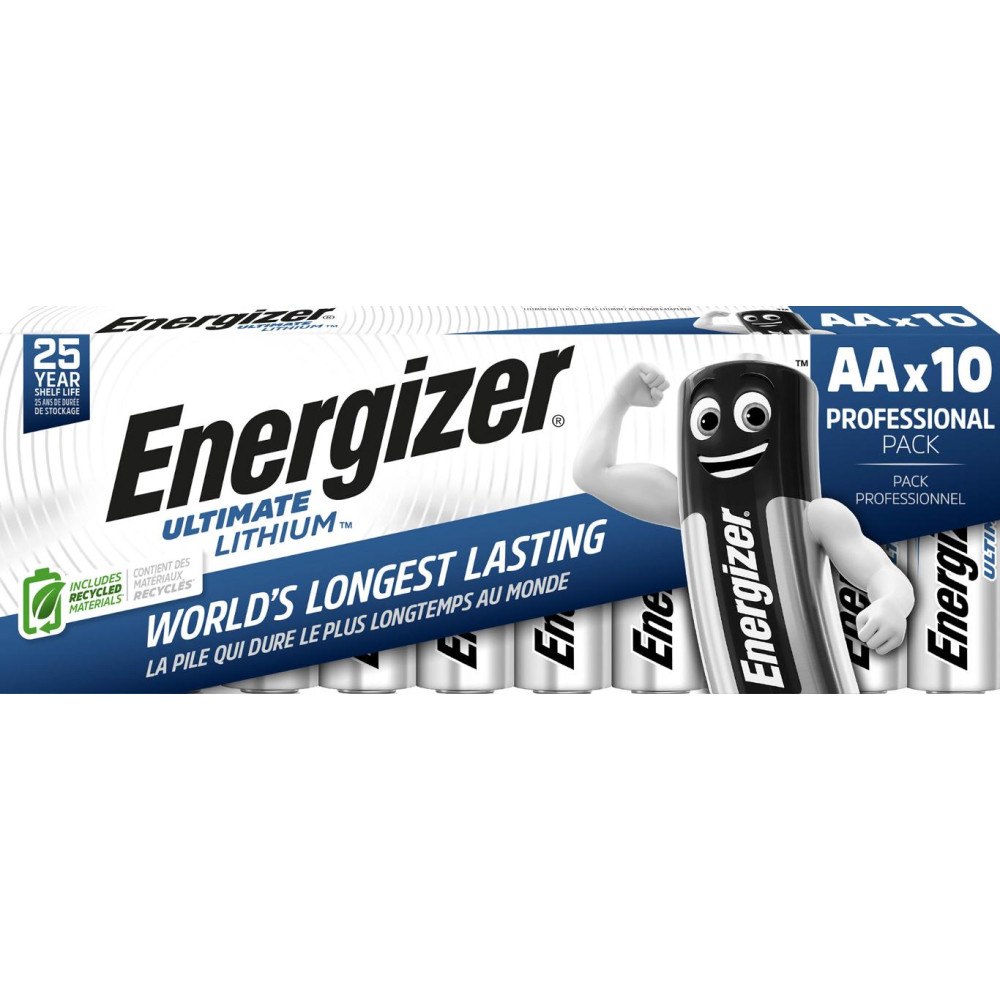 ENERGIZER Batteri ENERGIZER Ultimate AA 10/fp