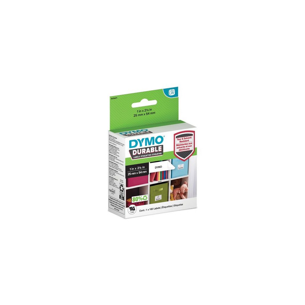DYMO Etikett DYMO LW Durable 25x54mm 160/fp