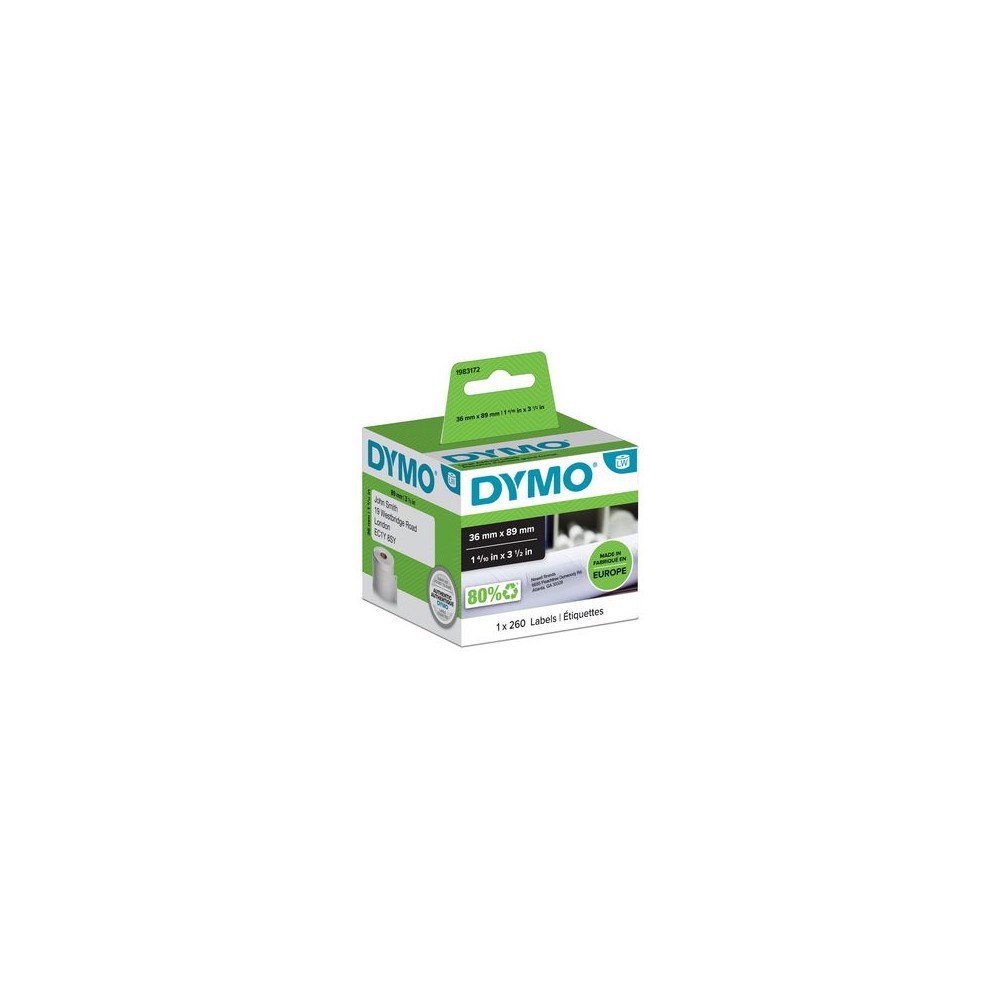 DYMO Etikett DYMO LW 89x36mm 260/fp