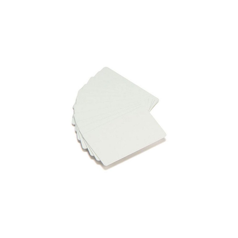 ZEBRA Plastkort ZEBRA PVC White Cards 500/fp