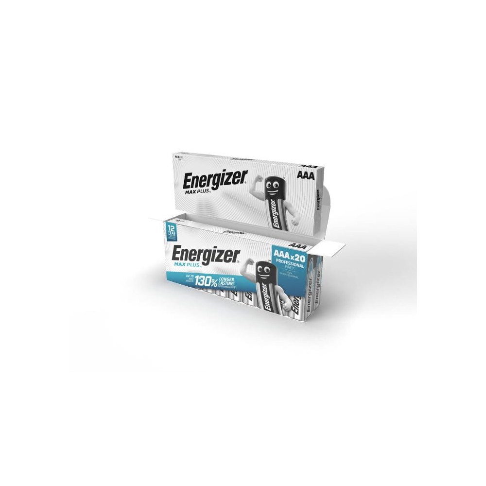 ENERGIZER Batteri ENERGIZER Max Plus AAA 20/fp