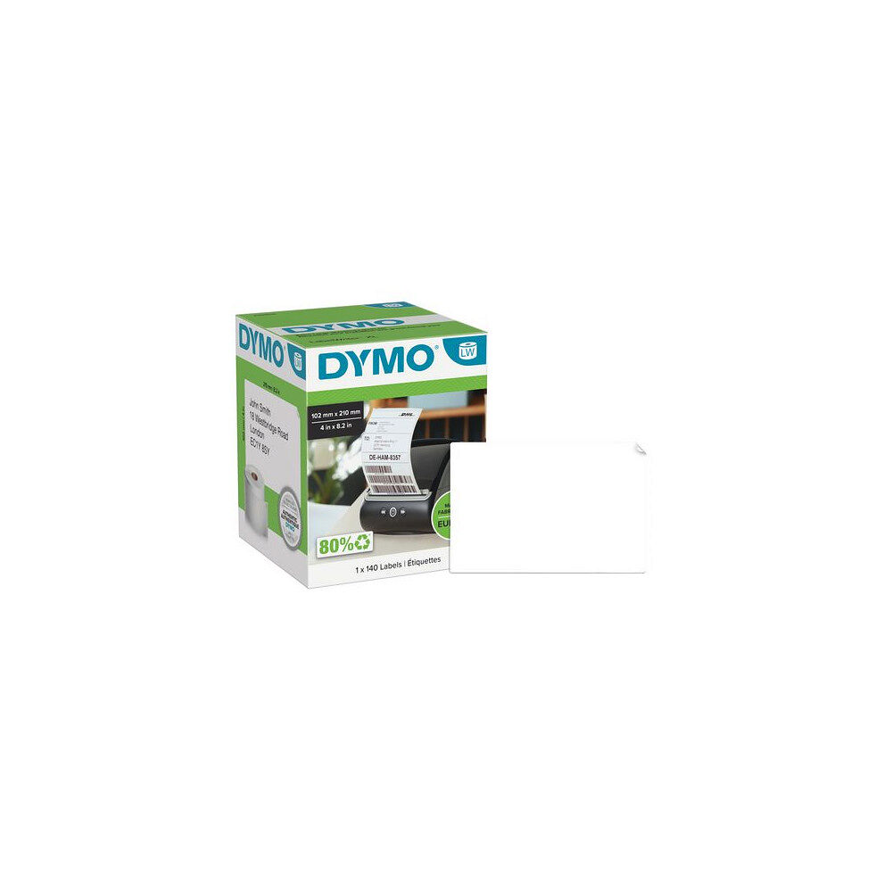DYMO Etikett DYMO Frakt 102x210 mm 140/fp