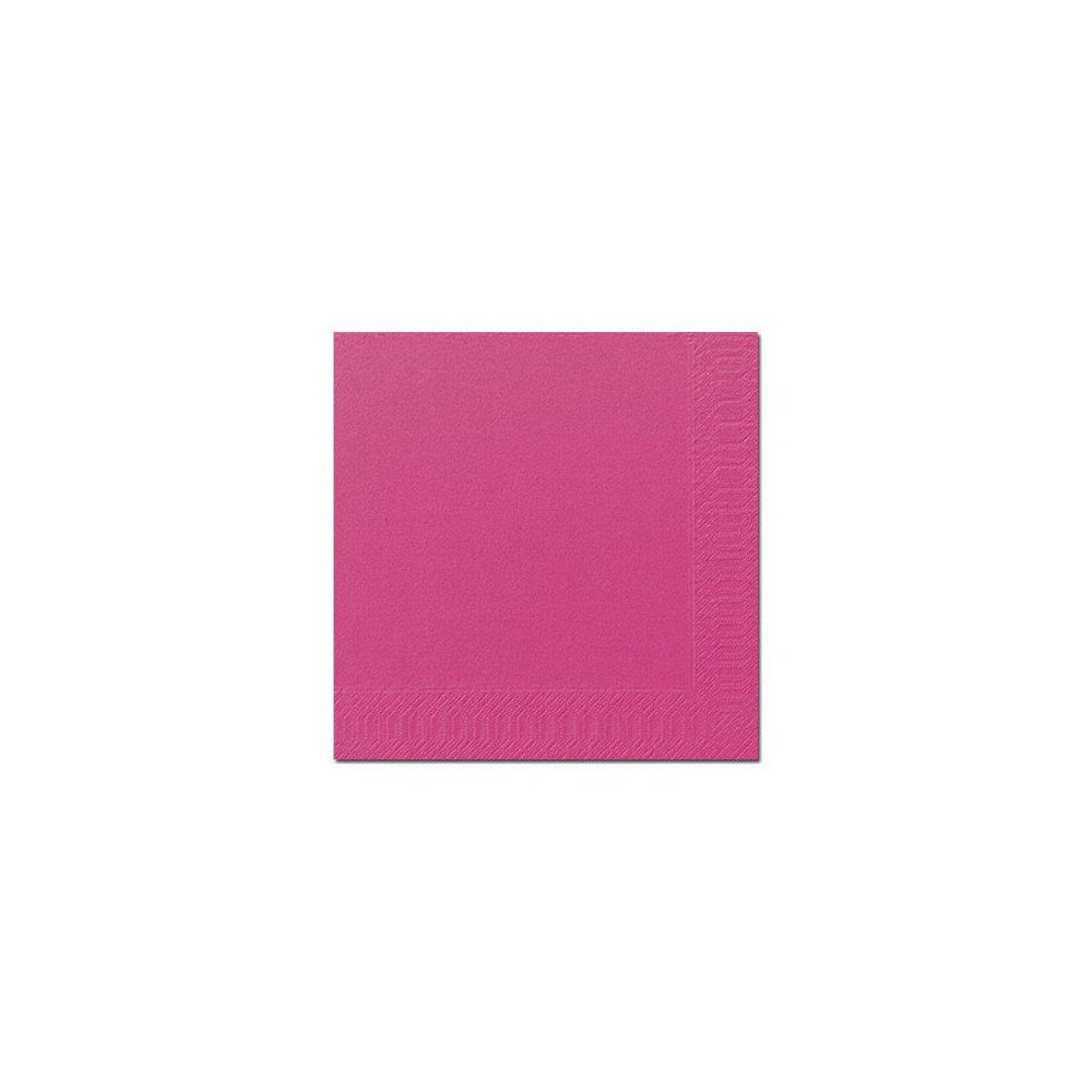 Duni Servett 3-lags 33x33cm rosa 125/fp