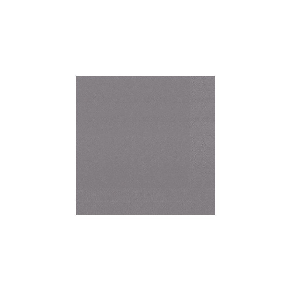 Duni Servett 3-lags 24x24cm granitgrå 250/fp