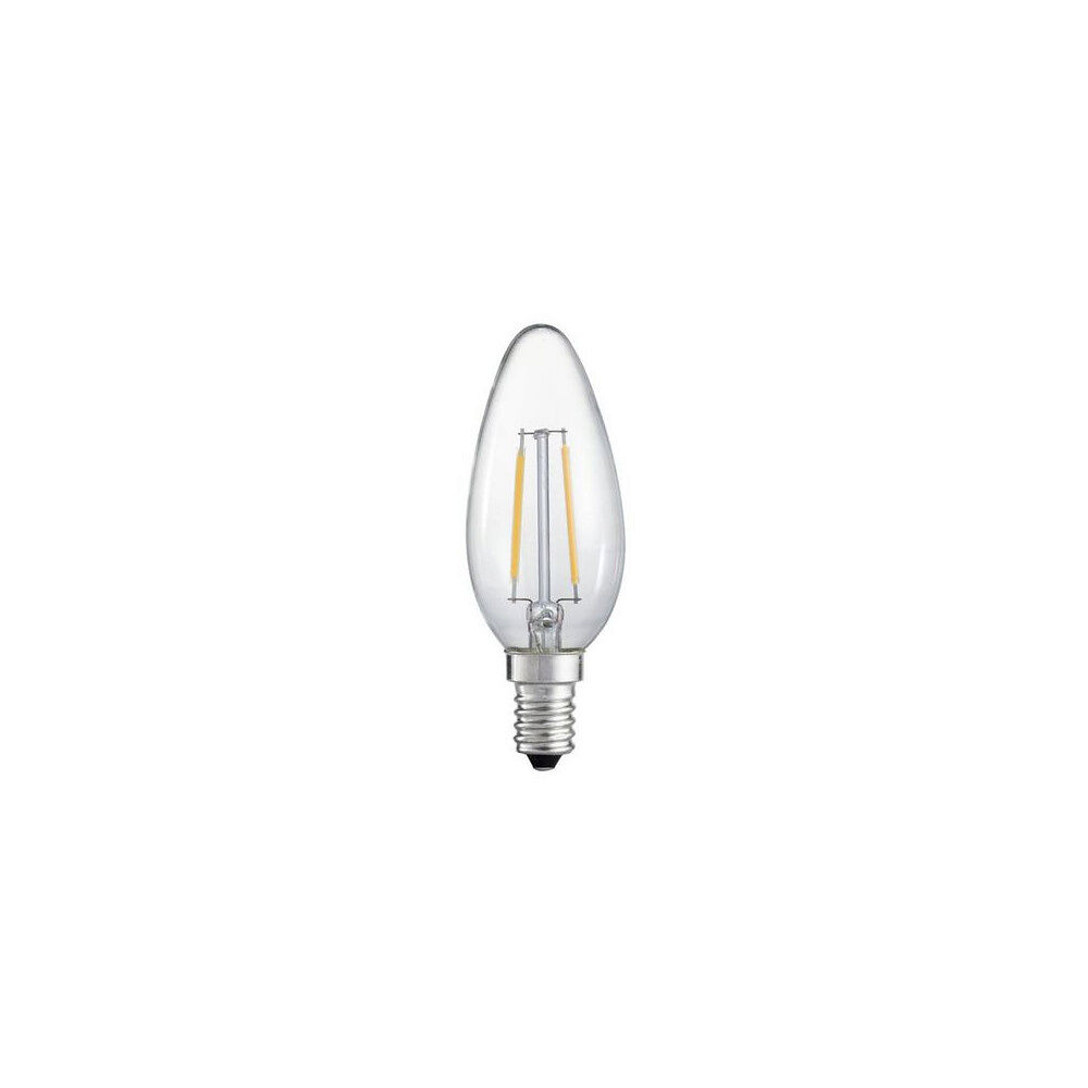 TUNGSRAM LED-lampa Kronljus E14 230V Klar 25W