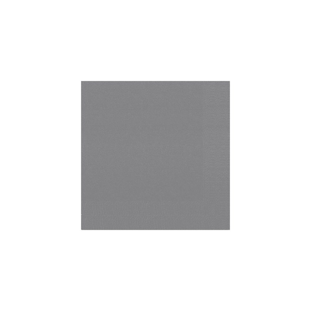 Duni Servett 3-lags 33x33cm granitgrå 125/fp