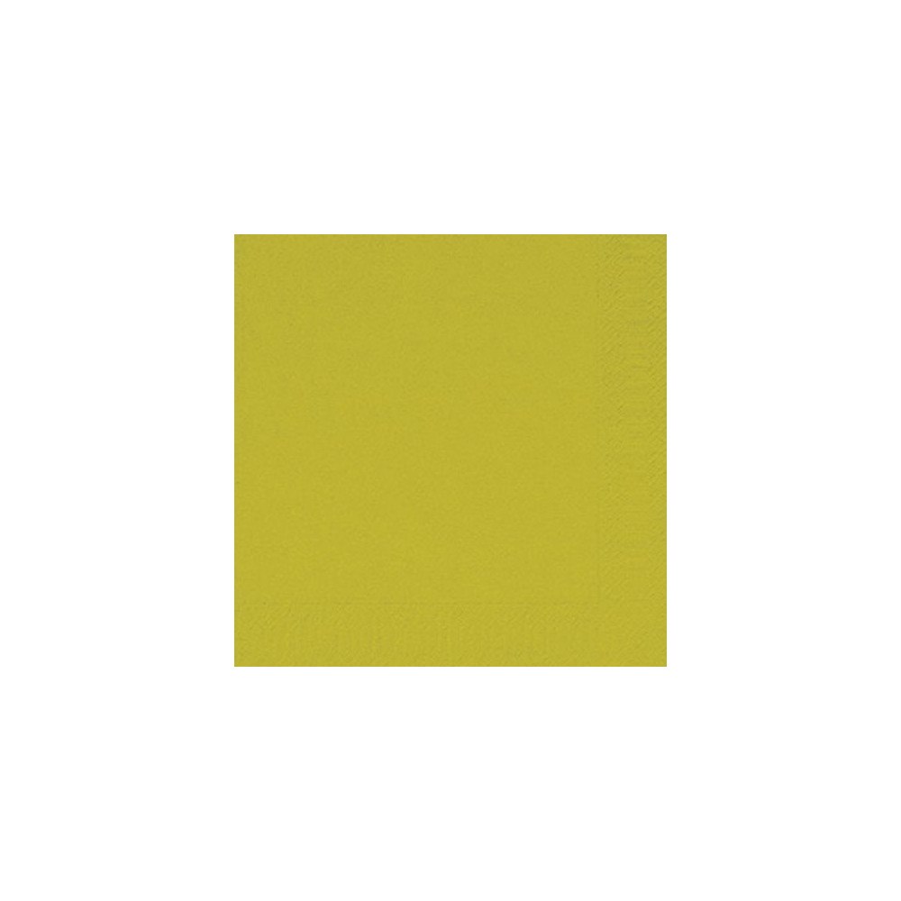 Duni Servett 3-lags 33x33cm kiwi 125/fp