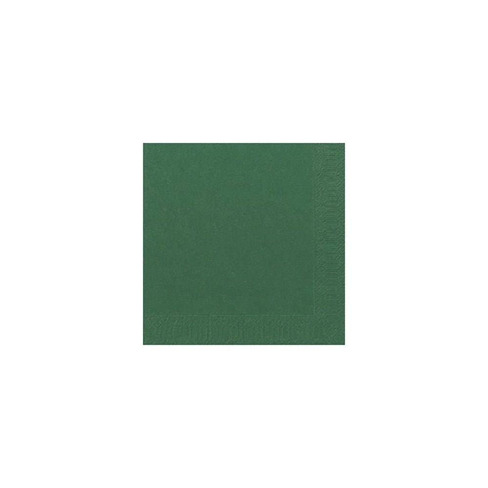 Duni Servett 3-lags 33x33cm mörkgrön 125/fp