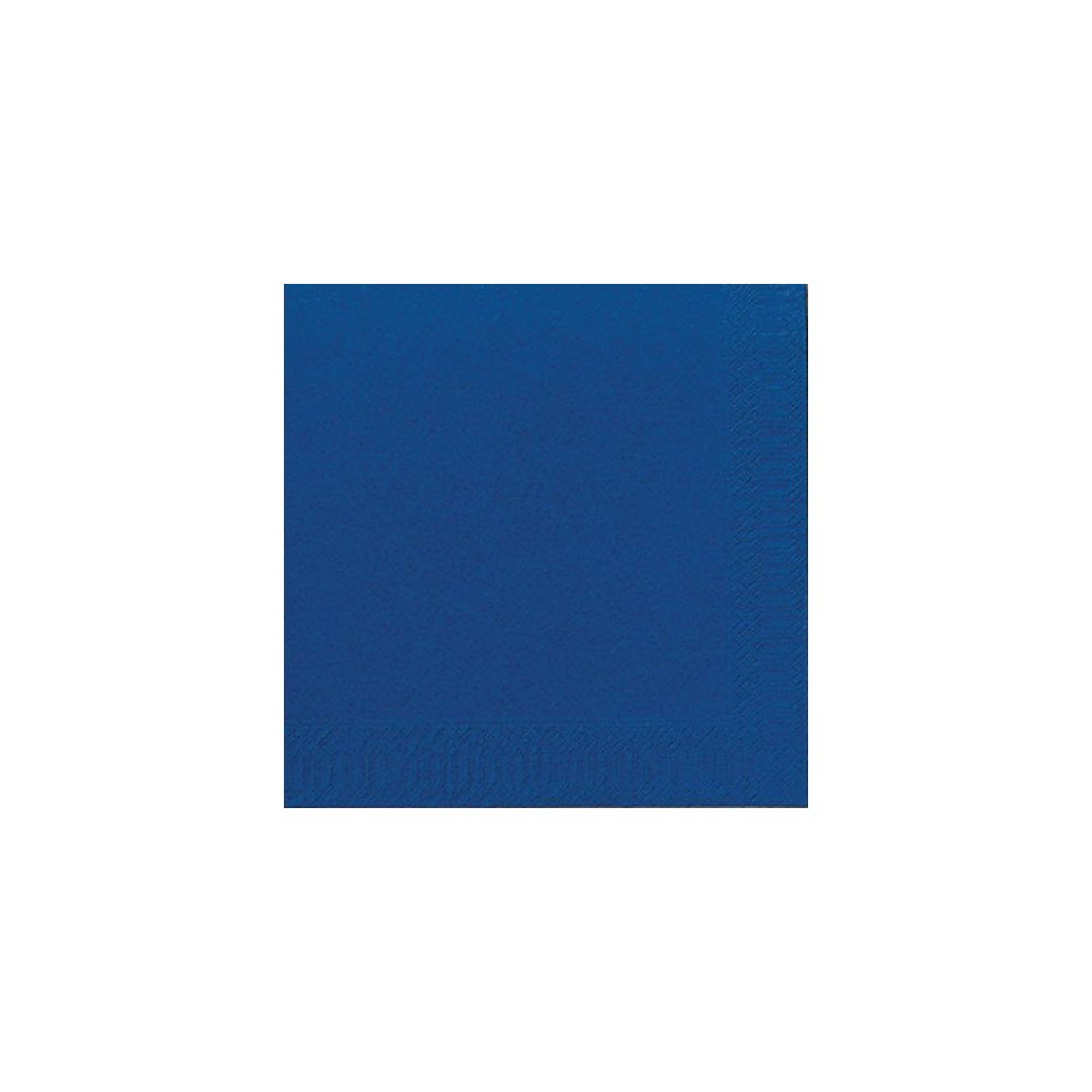 Duni Servett 3-lags 40x40cm mörkblå 125/fp