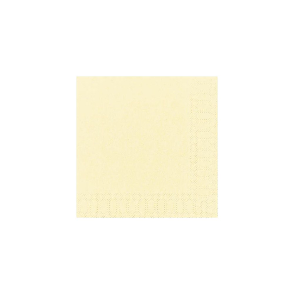 Duni Servett DUNI 1-lags 33x33cm creme 500/fp