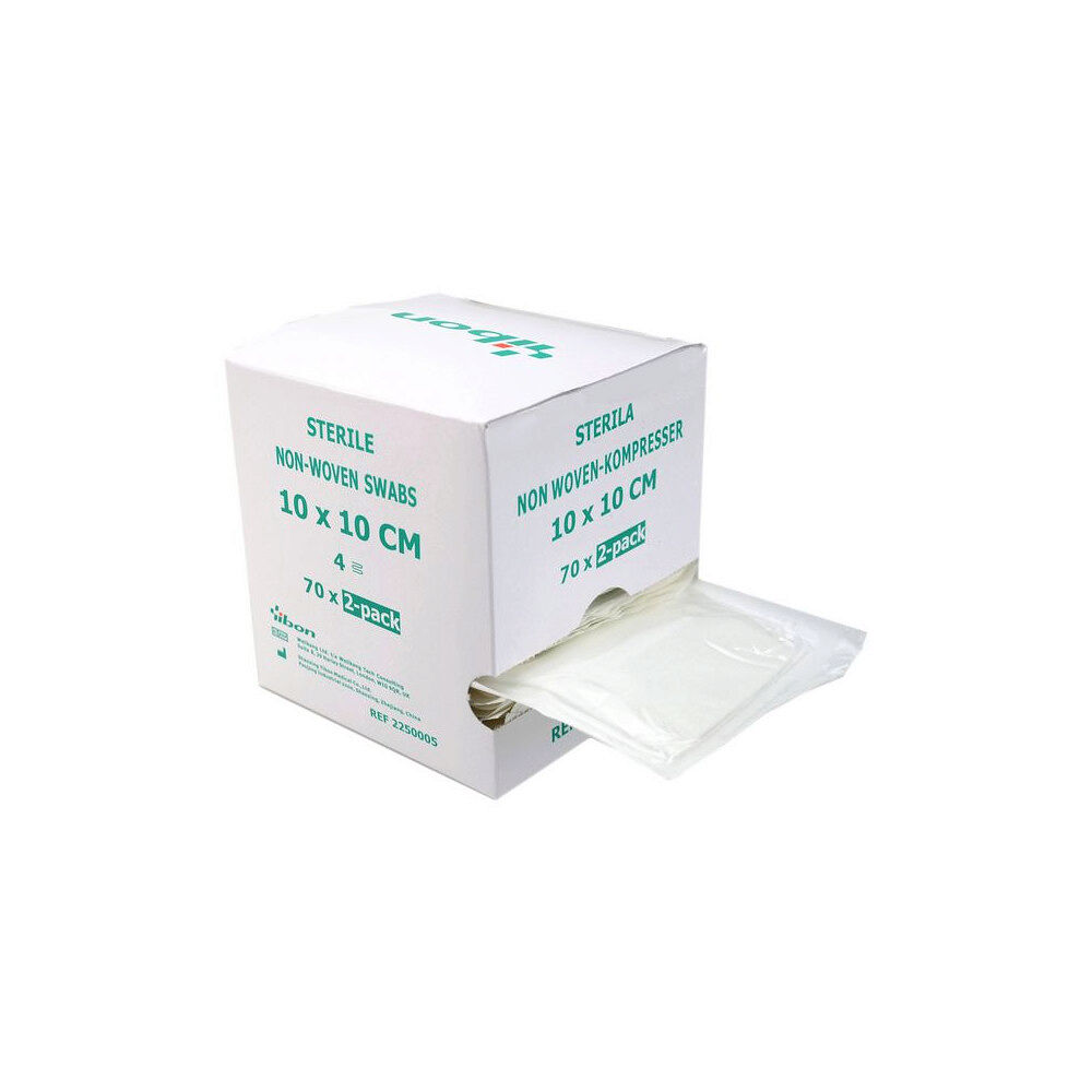 yibon Kompress NW steril 2-p 10x10cm 140/fp