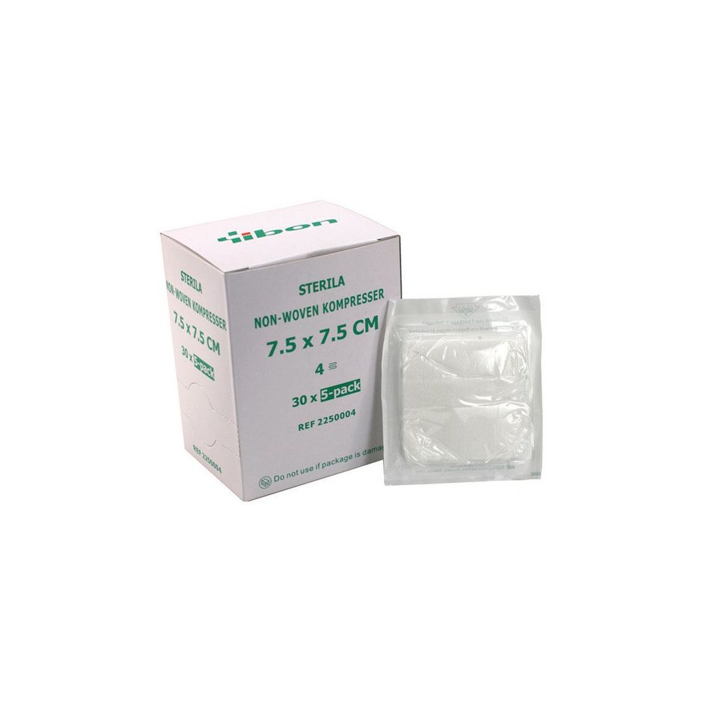 yibon Kompress NW steril 5-p 7,5x7,5cm 150/fp