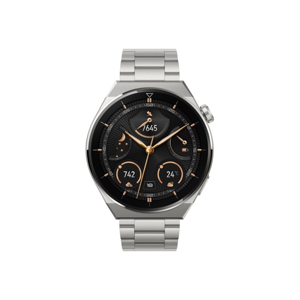 Huawei Huawei Watch GT 3 Pro - titan - smart klocka med rem - titan