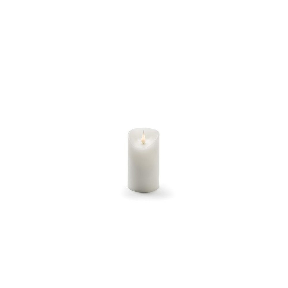 KONSTSMIDE Vaxljus varmvit LED 7,6x12,7cm
