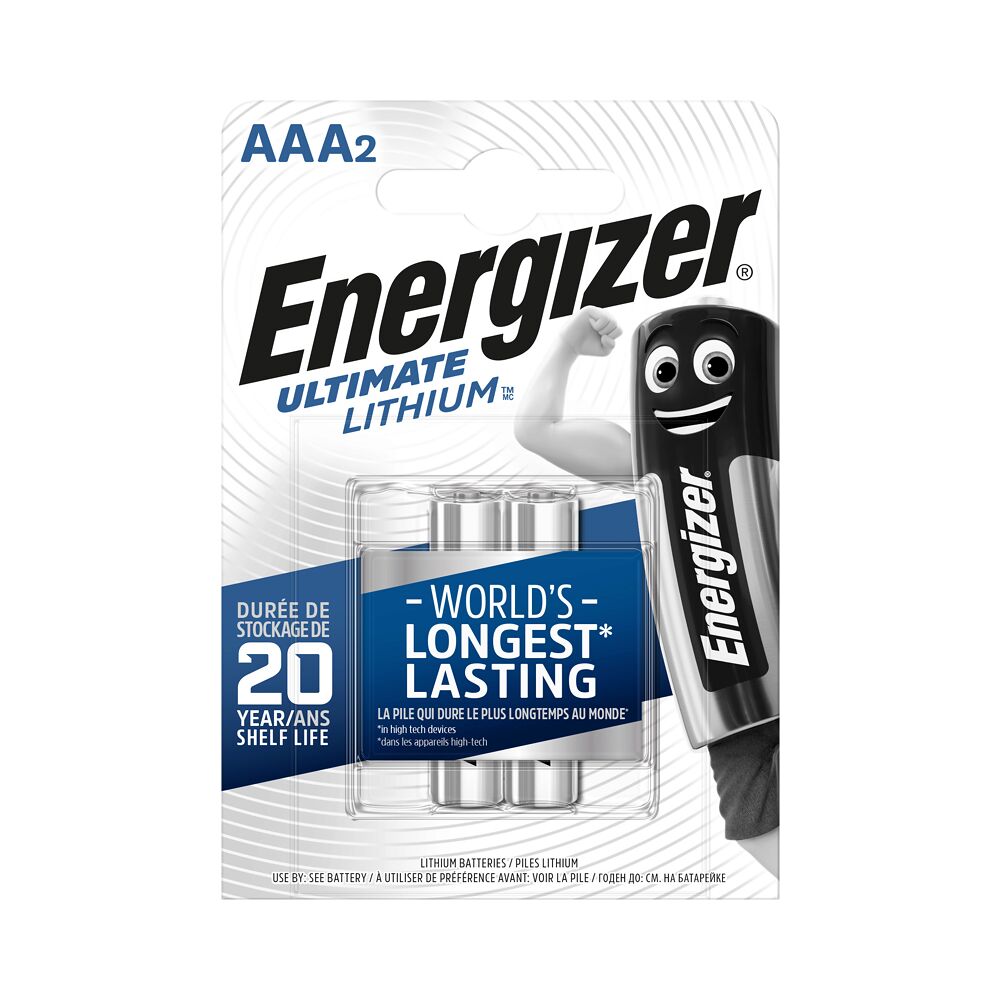 ENERGIZER Energizer Ultimate Lithium AAA 2 pack