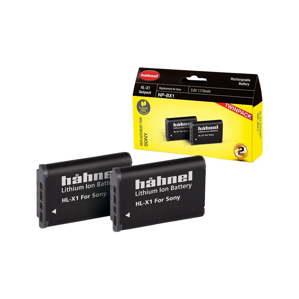 HÄHNEL Hähnel Battery Sony HL-X1 / NP-BX1 Twin Pack