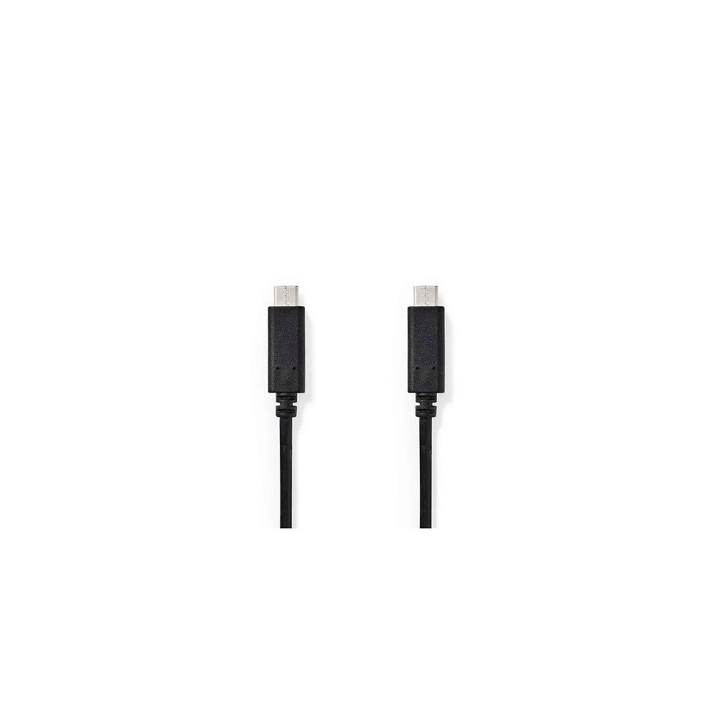 NEDIS Kabel NEDIS USB-C - USB-C 2m svart