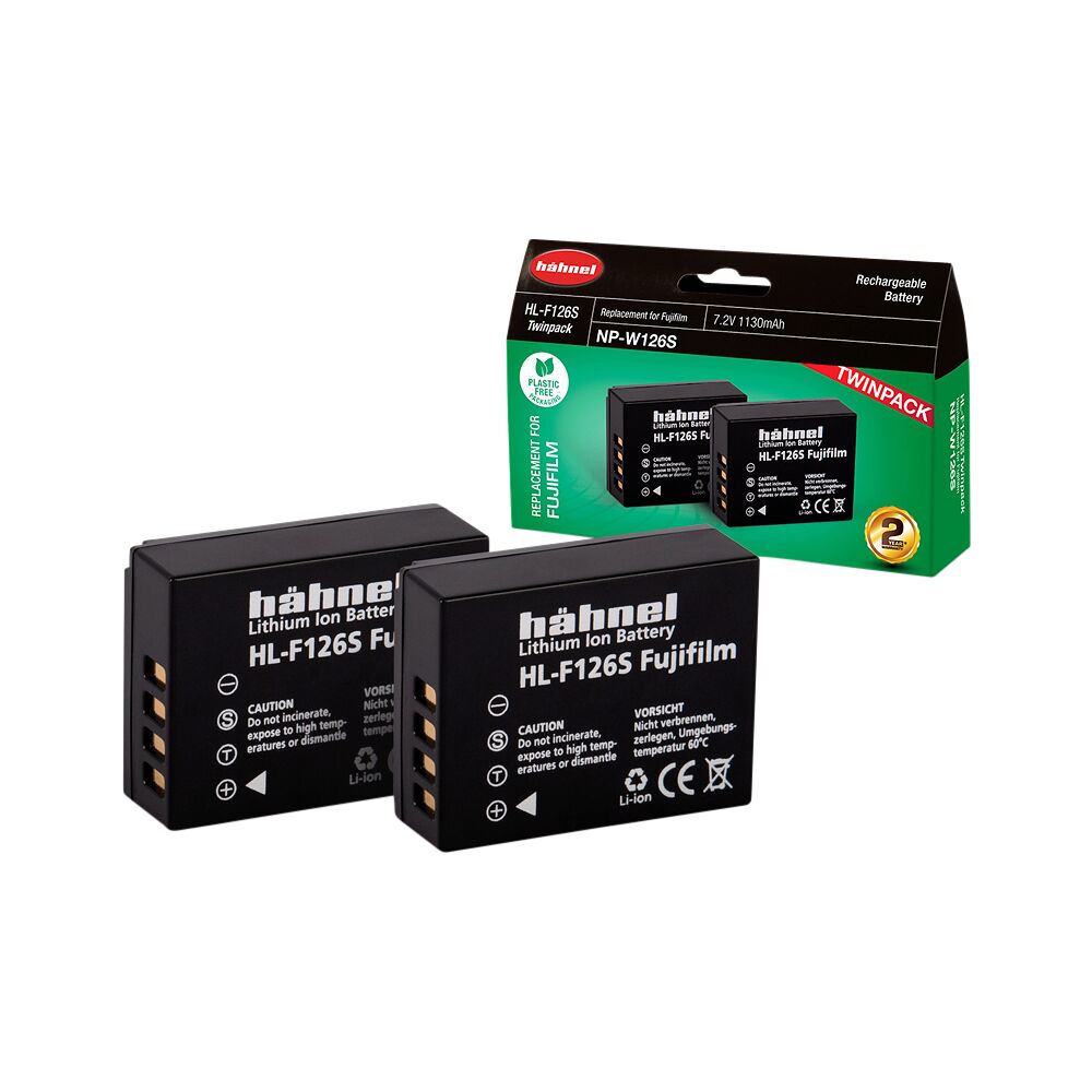 HÄHNEL Hähnel Battery Fujifilm HL-F126s / NP-W126S Twin Pack