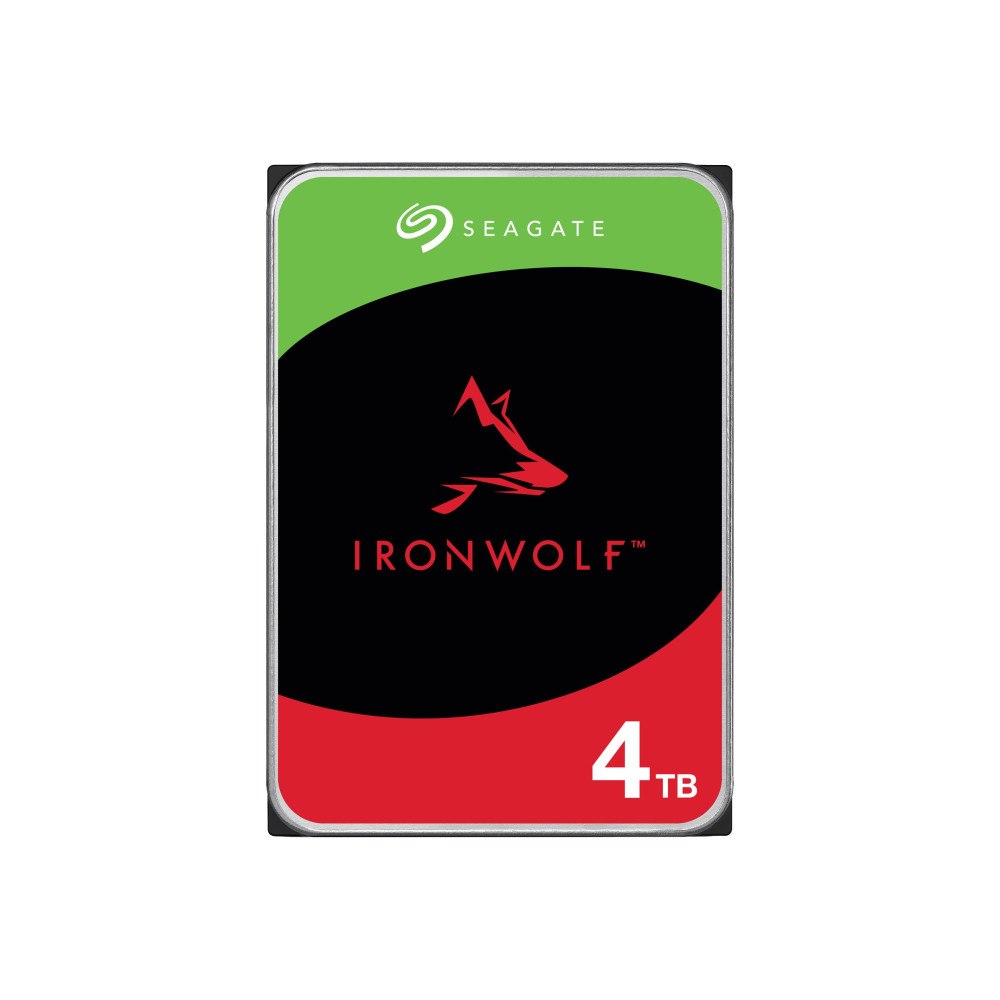 Seagate Seagate IronWolf ST4000VN006 - hårddisk - 4 TB - SATA 6Gb/s