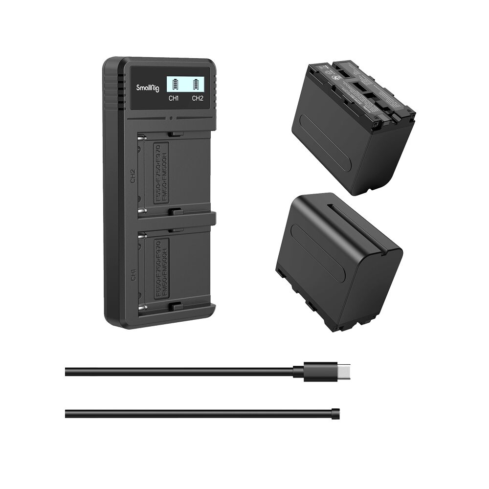 SMALLRIG SmallRig 3823 NP-F970 Battery & Charger Kit