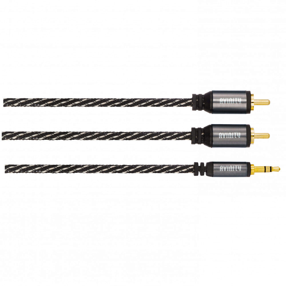 AVINITY CLASSIC Kabel 2xRCA-3.5mm Klass 5 0.5m