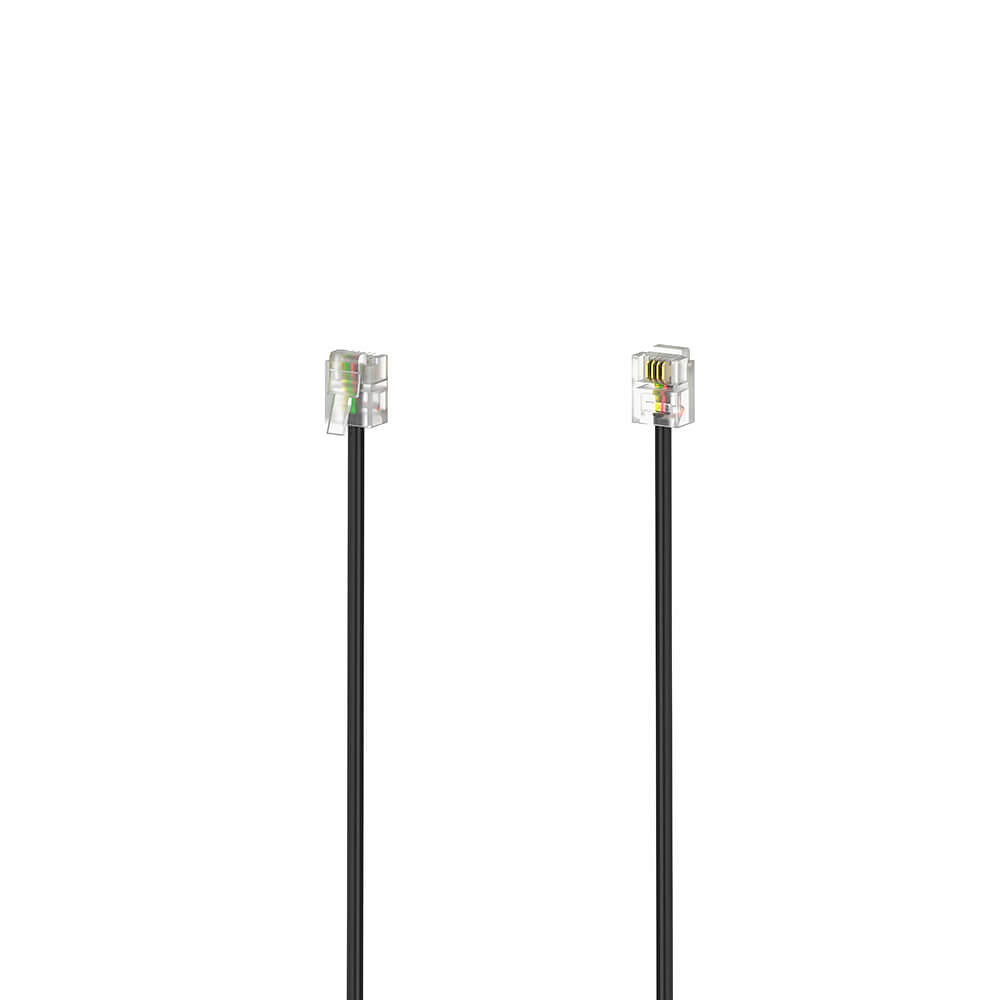 Hama Cable Modular 6p4c Black 3.0m