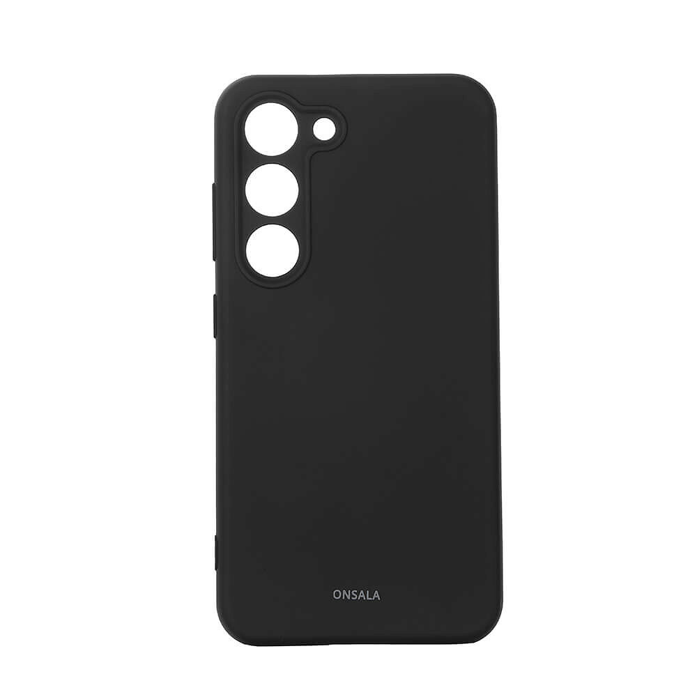 ONSALA Backcover Silicone Samsung S23 5G Black
