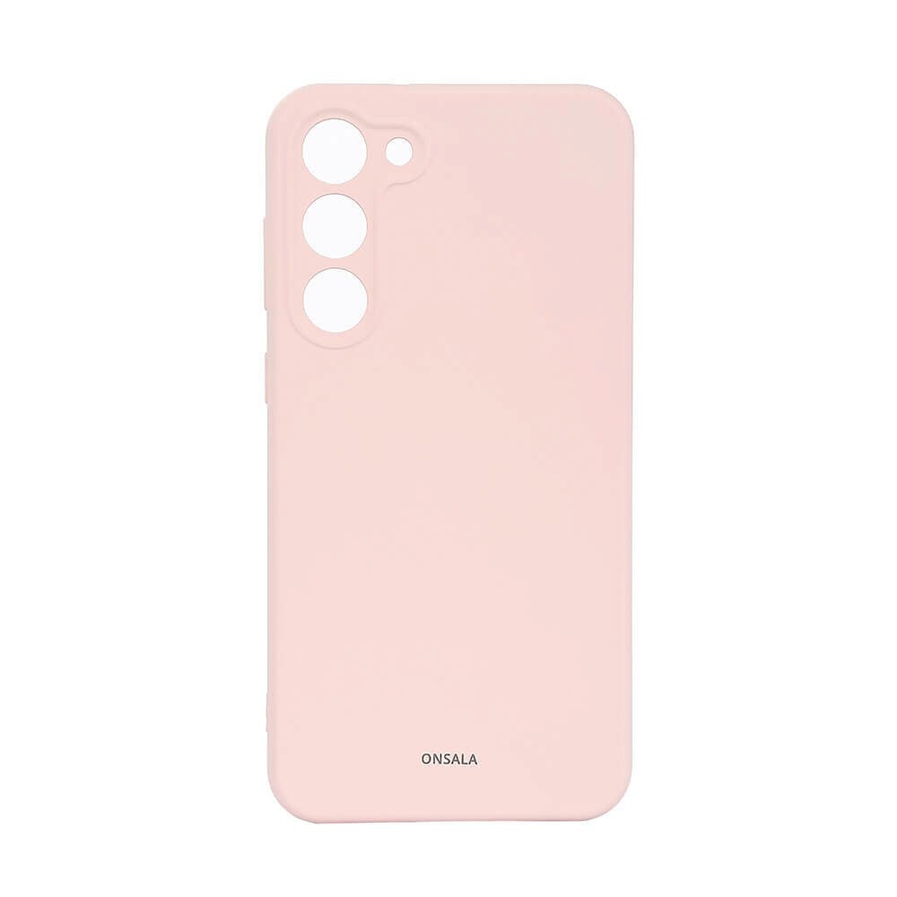 ONSALA Backcover Silicone Samsung  S23+ 5G Chalk Pink