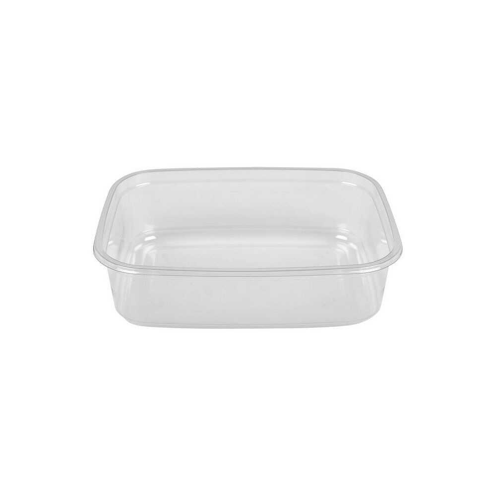 Abena Plastform klar rektangulär 350ml 60/fp