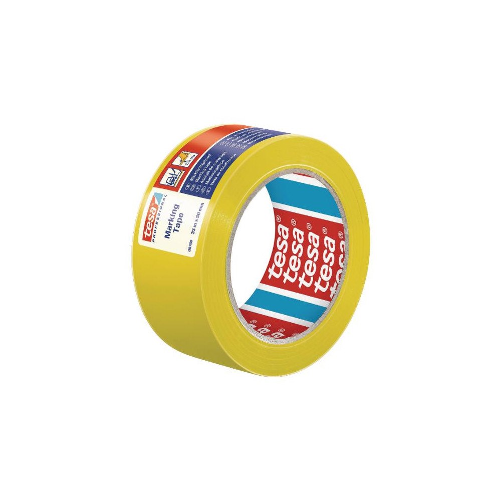 tesa Markeringstejp TESA Prof. 50mmx33m gul