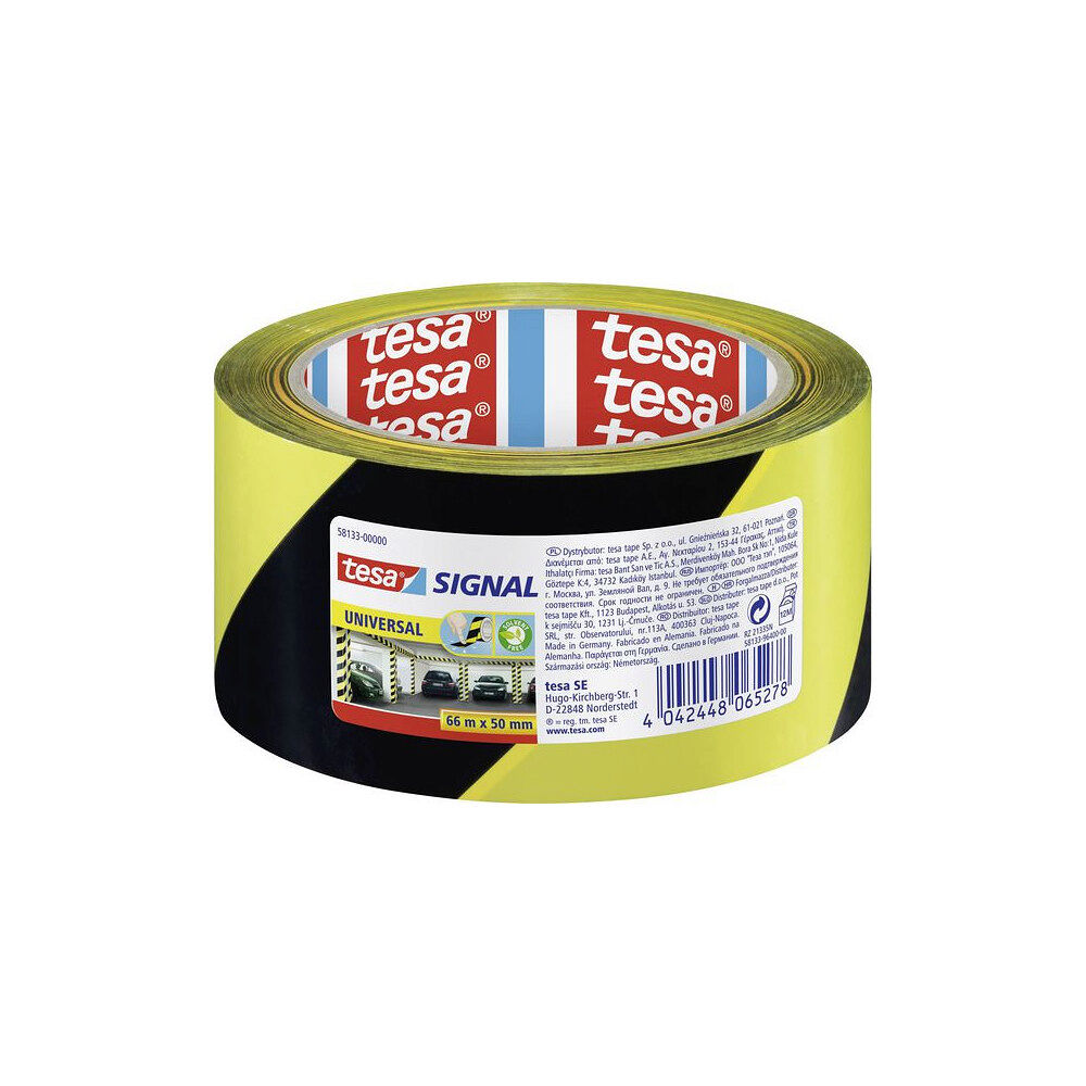 tesa Markeringstejp TESA Sign. 50mmx66m gul/s