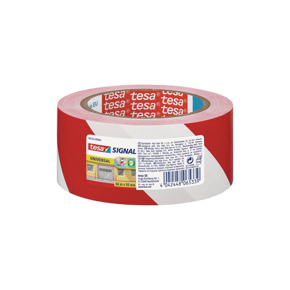 tesa Markeringstejp TESA Sign.50mmx66m röd/vi