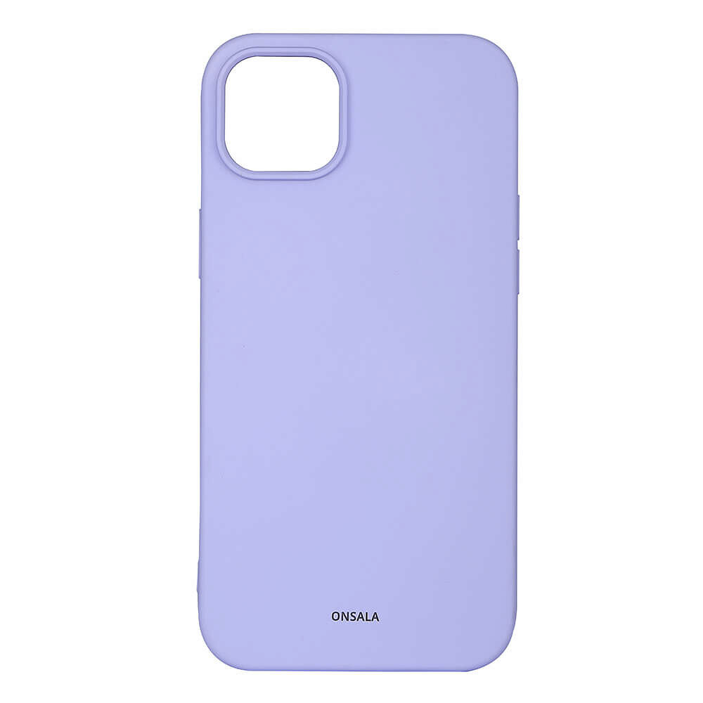ONSALA Backcover Silicone iPhone 14 Plus 6,7" Purple