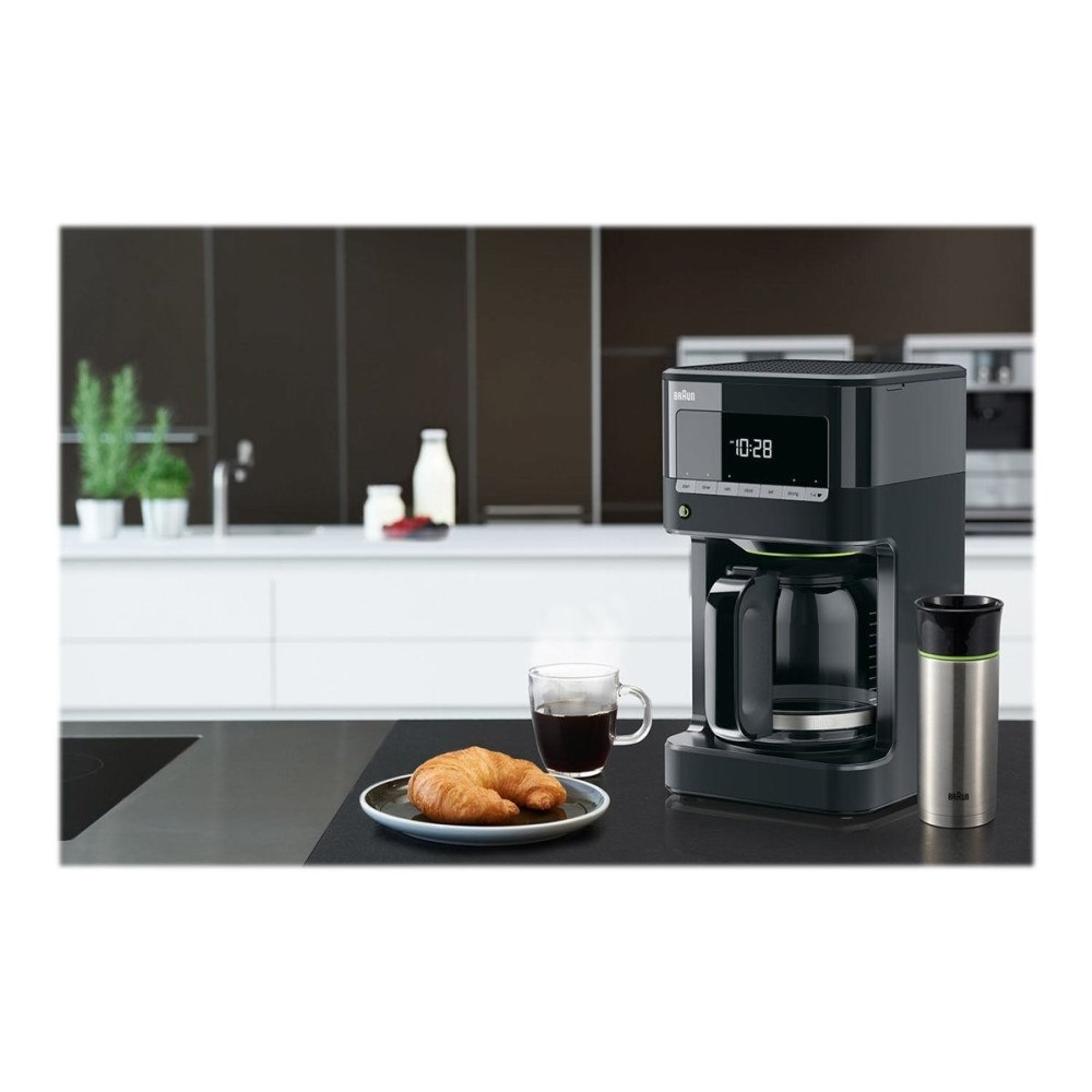 Braun Braun PurAroma 7 KF 7020 - kaffemaskin - svart