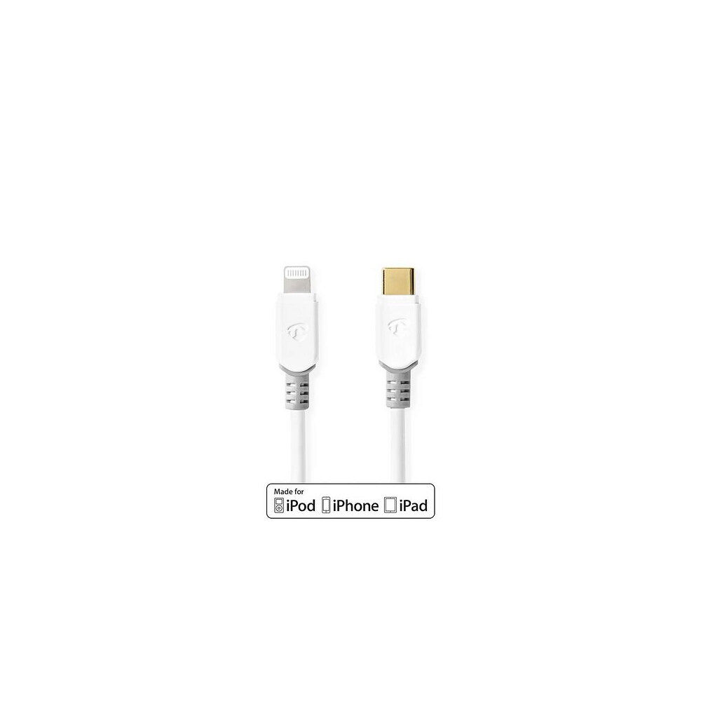 NEDIS Kabel NEDIS Lightning - USB-C 2m vit