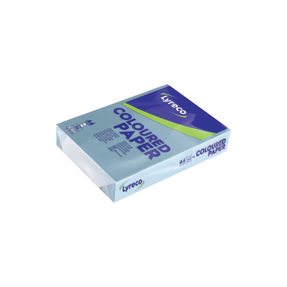 Lyreco Kop.ppr LYRECO A4 80g ljusblå 500/fp