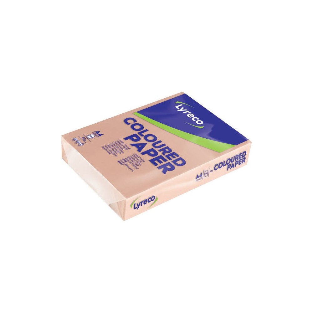 Lyreco Kop.ppr LYRECO A4 80g oh laxrosa 500/fp