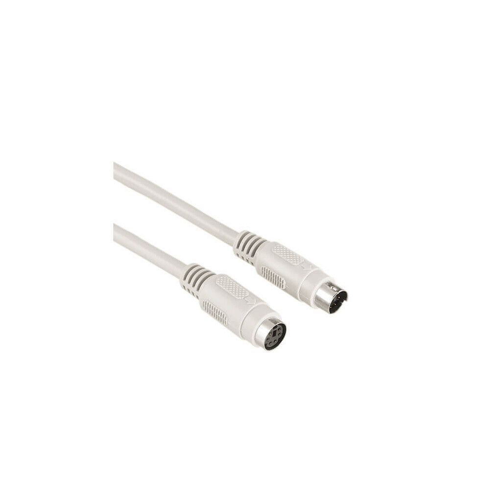 Hama Kabel PS/2 6pin-6pin Förlängning Grå 2m