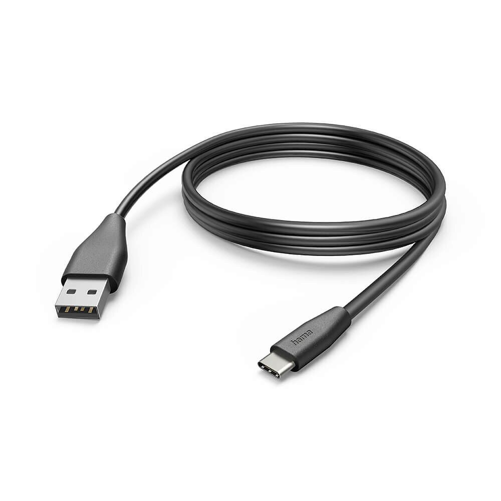 Hama Charging Cable USB-A to USB-C Black 3.0m