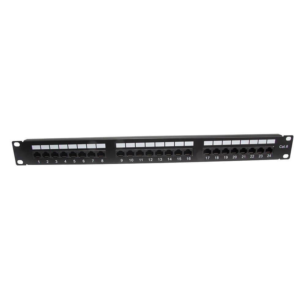 Triax Patch Panel 19" 1U Krone CAT6 UTP 24 Portar