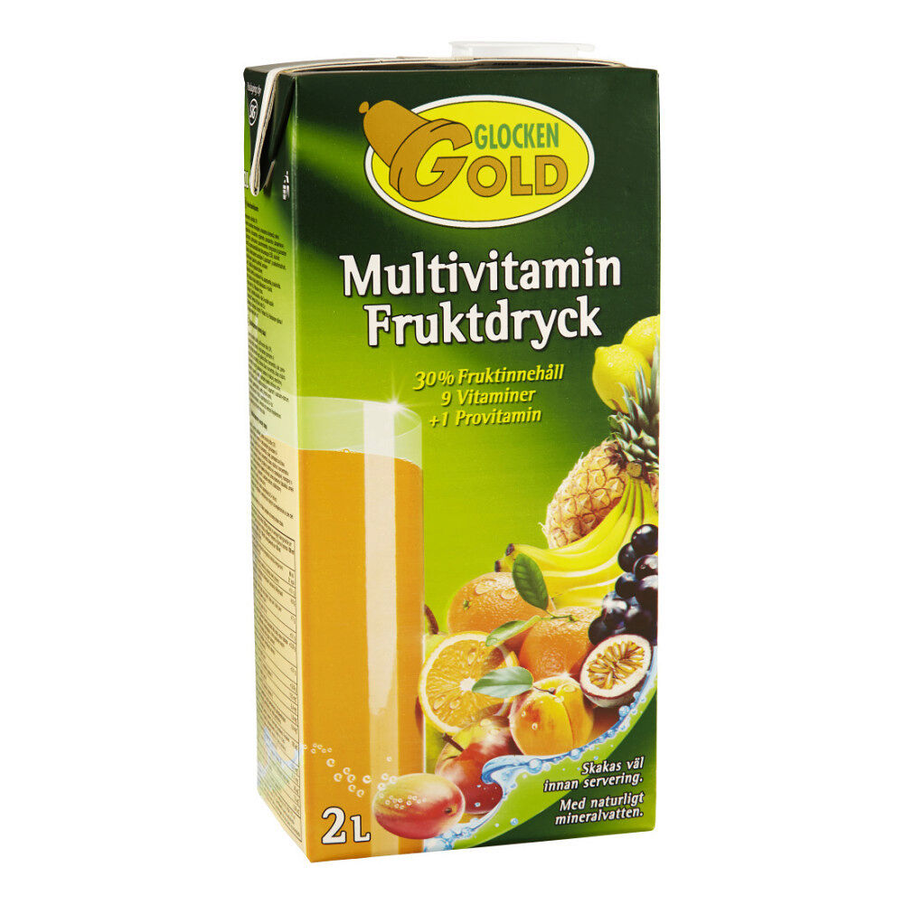 Glockengold Multivitamin Fruktdryck 2 liter