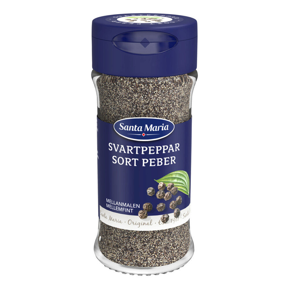 Santa Maria Svartpeppar Mellanmalen 30 g