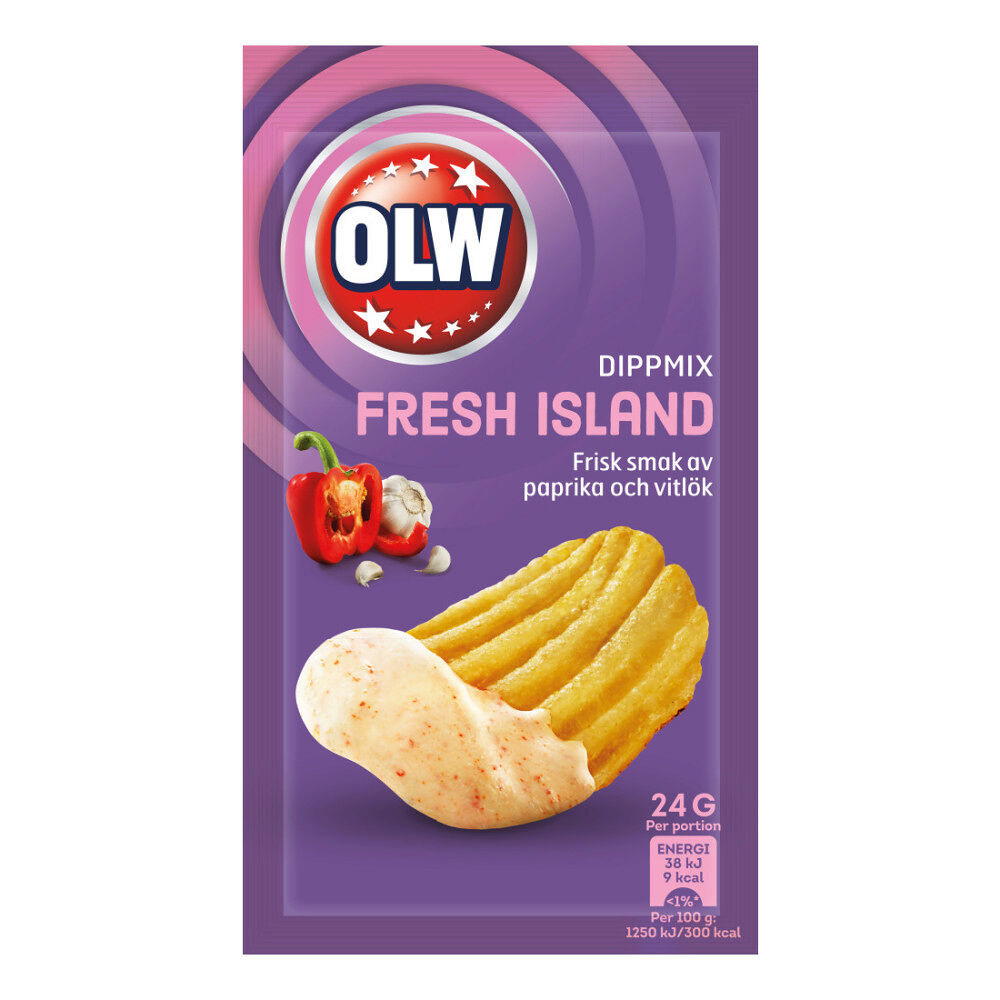 Olw Fresh Island Dippmix 24 g