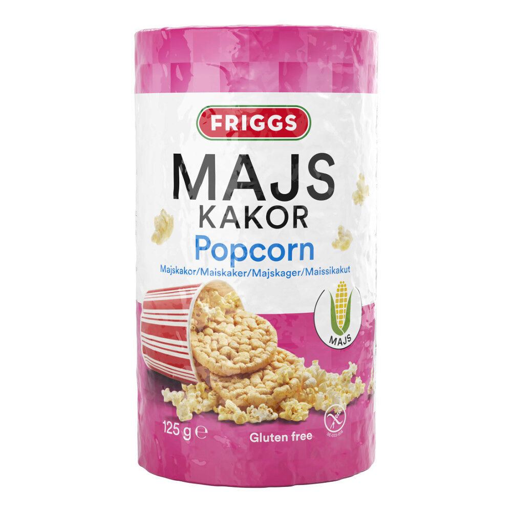 Friggs Majskaka Popcorn 125 g