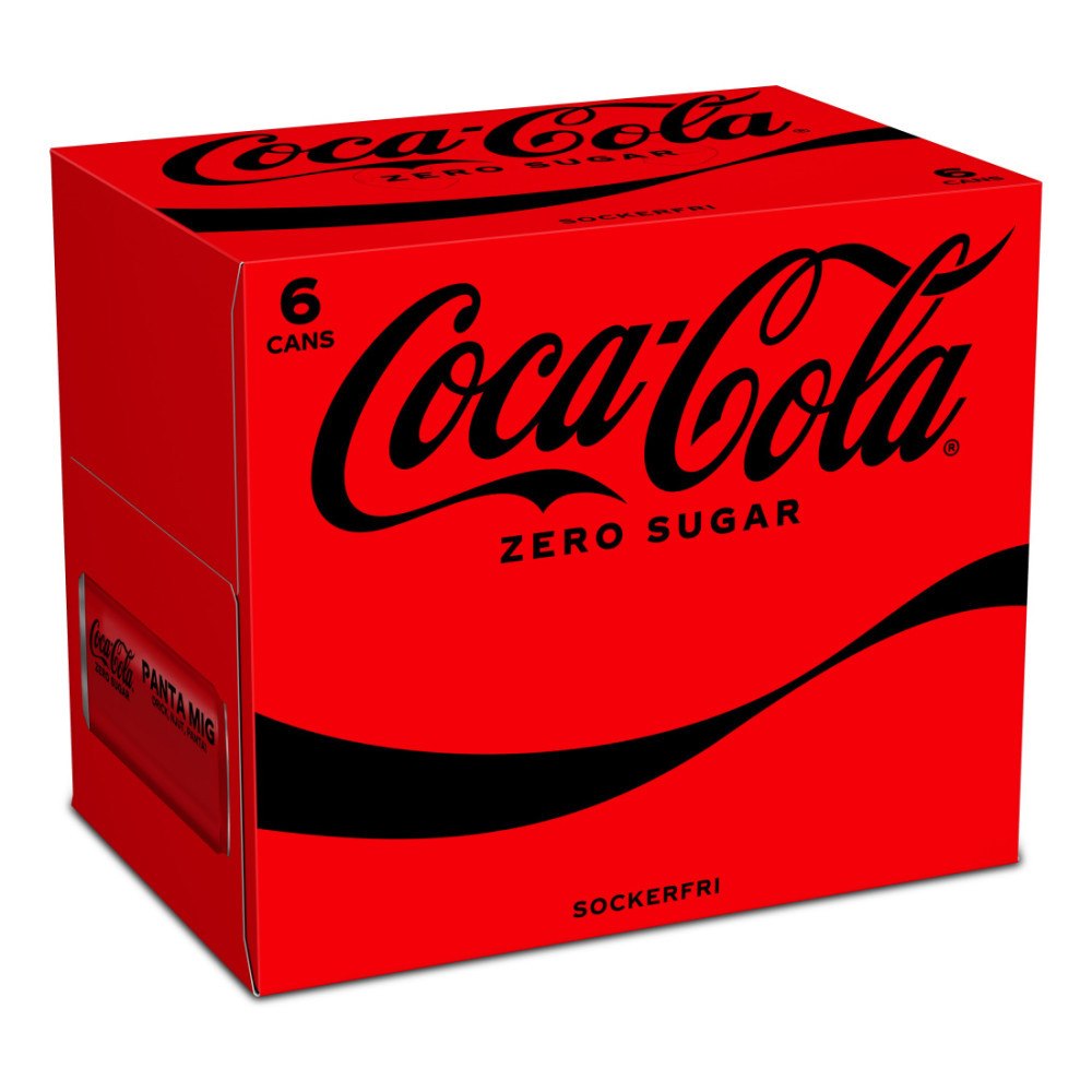 Coca-Cola zero Coca-Cola Zero 6 x 330 ml